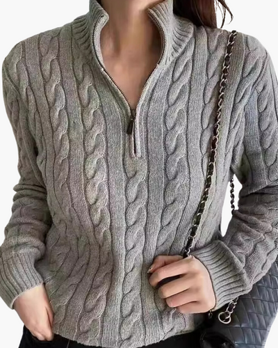 Louise | Maglione con mezza cerniera
