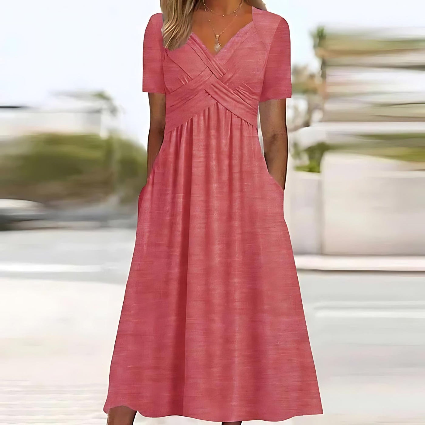 Jasmine | Abito midi elegante