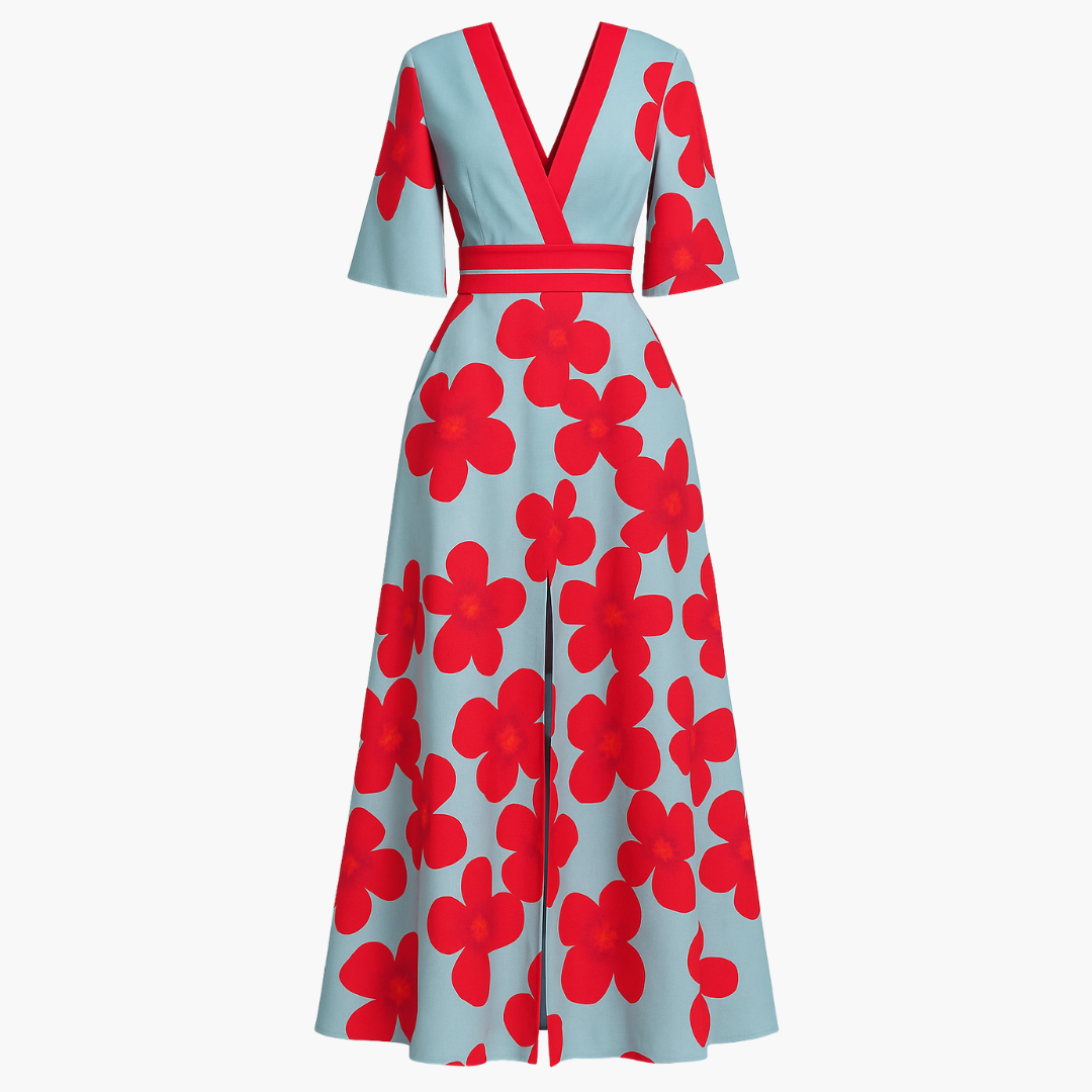 MIRIAM | Abito elegante a maniche corte