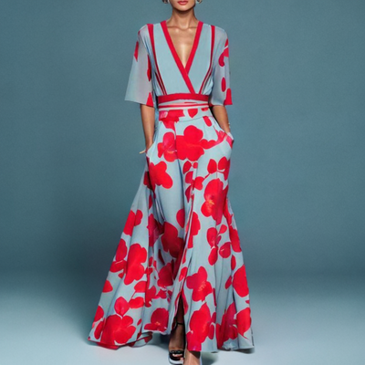 MIRIAM | Abito elegante a maniche corte